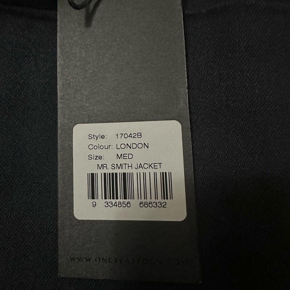 NWT | One Teaspoon Man Mr. smith Jacket /Blazer 100% Cotton | Size M - Picture 6 of 11